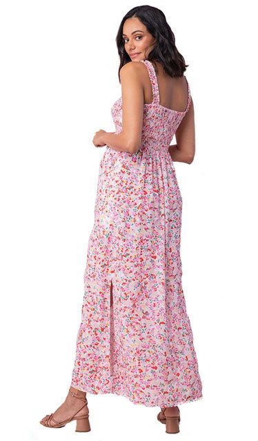 CLEARANCE! Lolli Pink Floral Maxi Sun Dress