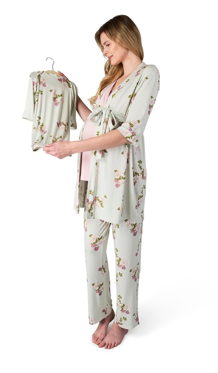 Analise 3 Piece PJ Sleepset in Peony Print