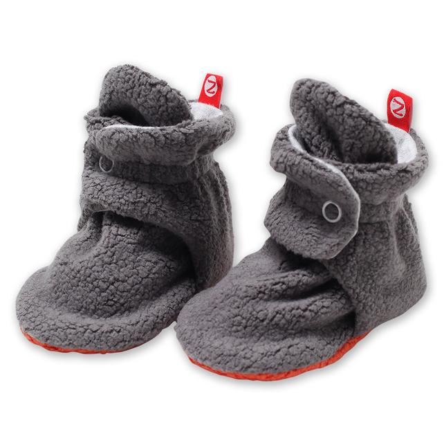 Cozie Fleece Solid Color Baby Bootie by Zutano