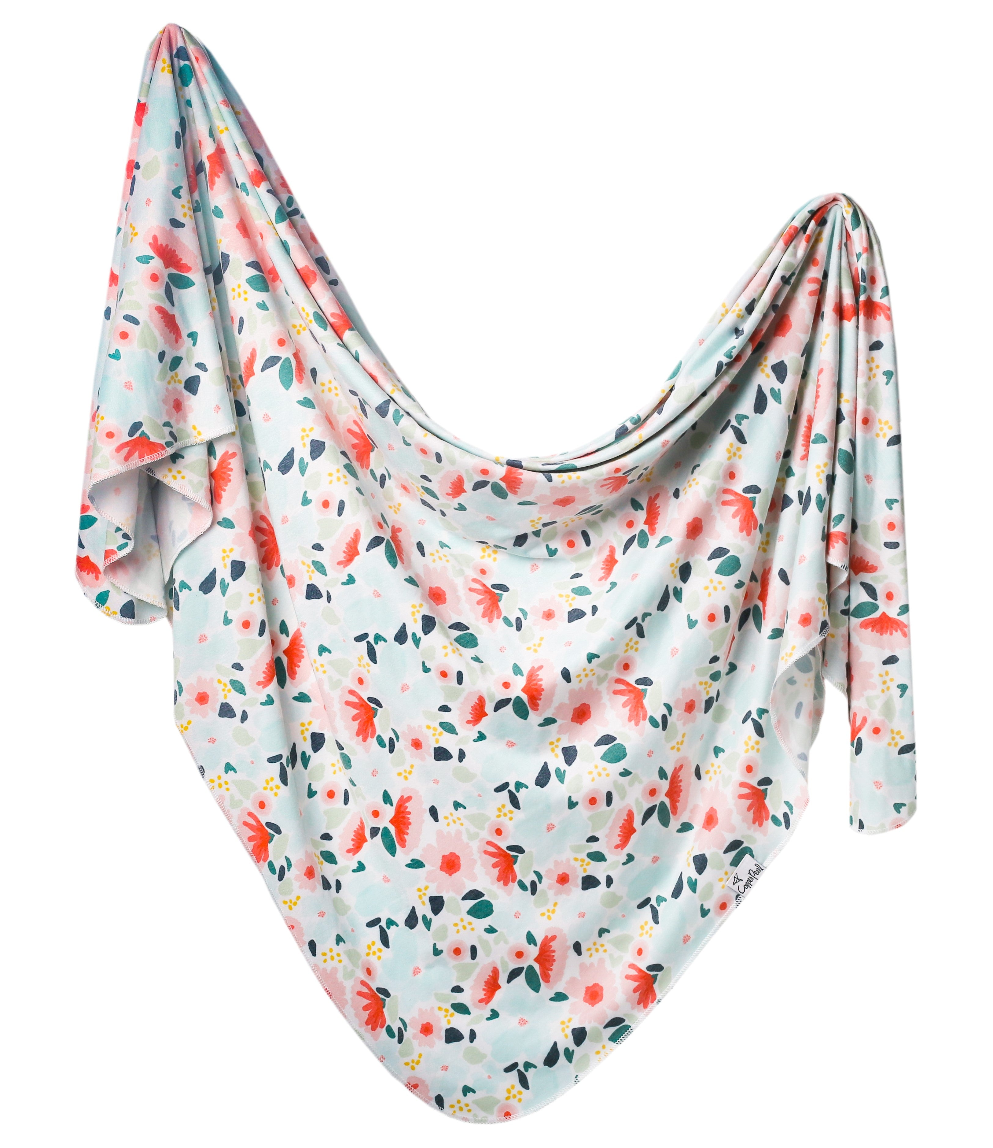 Knit Swaddle Blanket for Girls