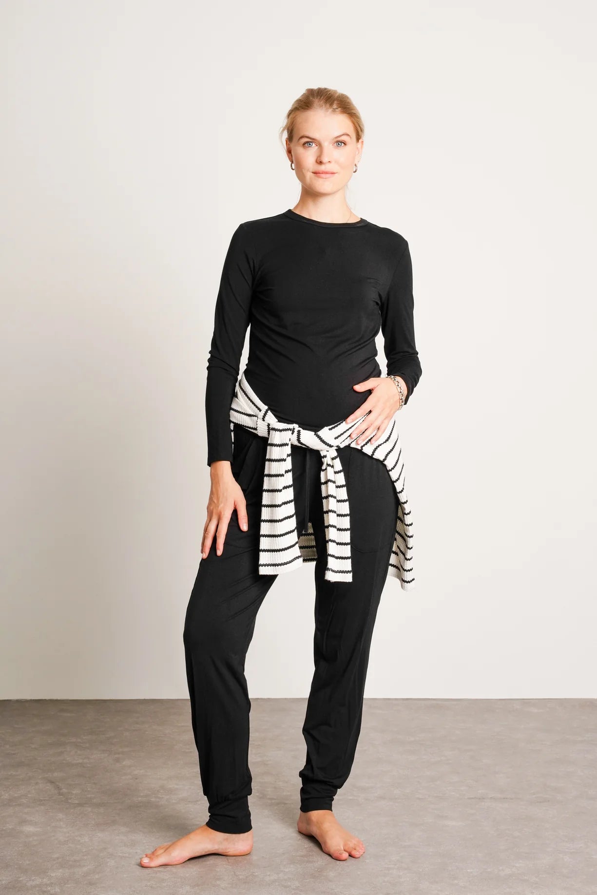 Liv Long Sleeved Tee by NOM Maternity