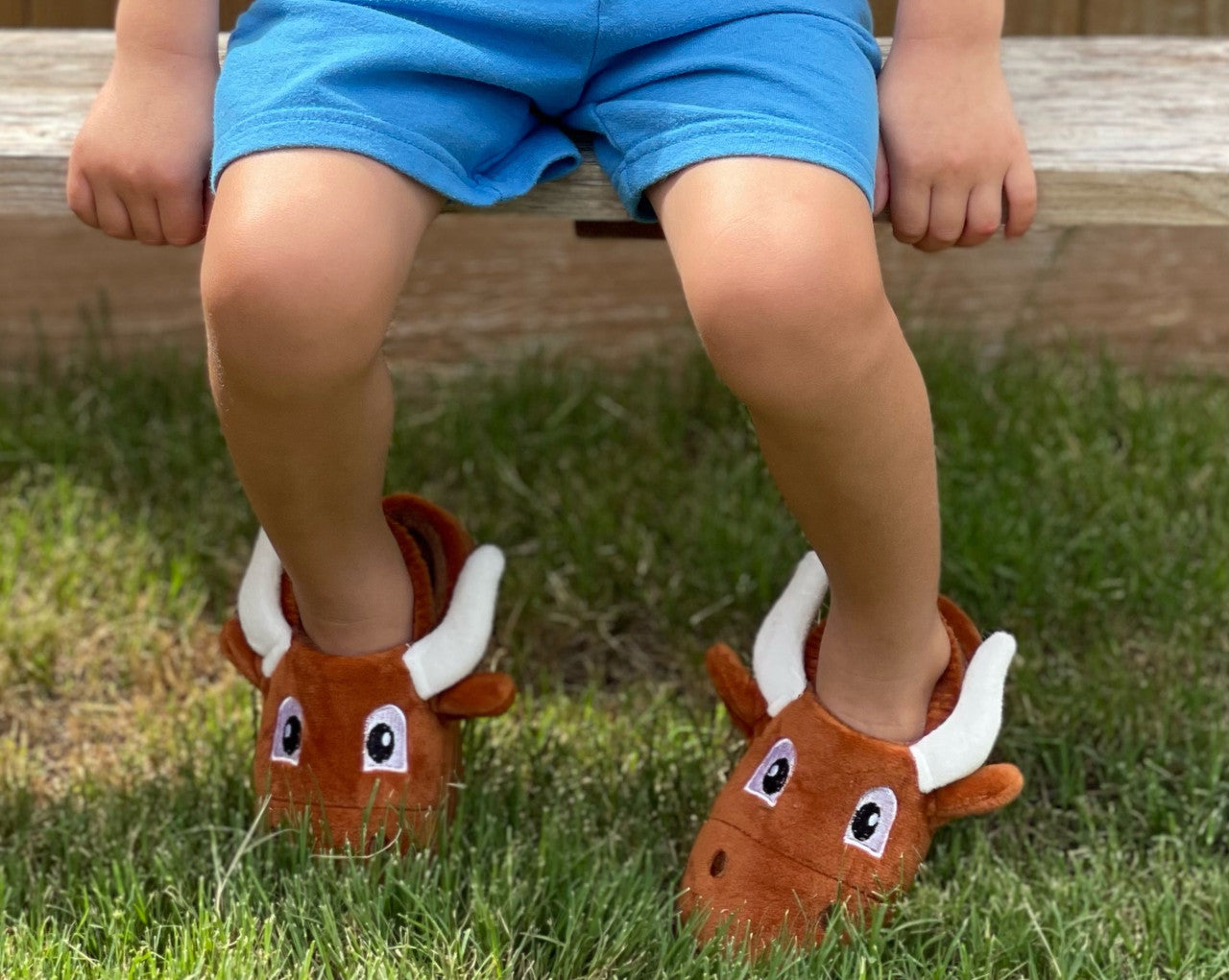 Longhorn Toddler Slippers