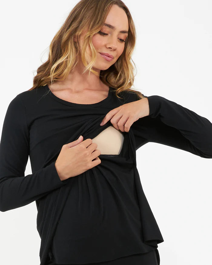 Raw Edge Nursing Tee