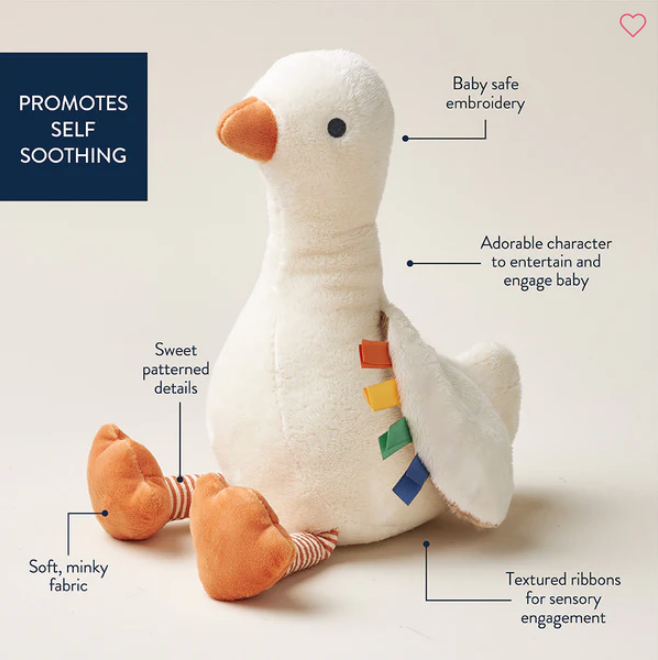 Sweetie Snuggles Plush Teething Goose