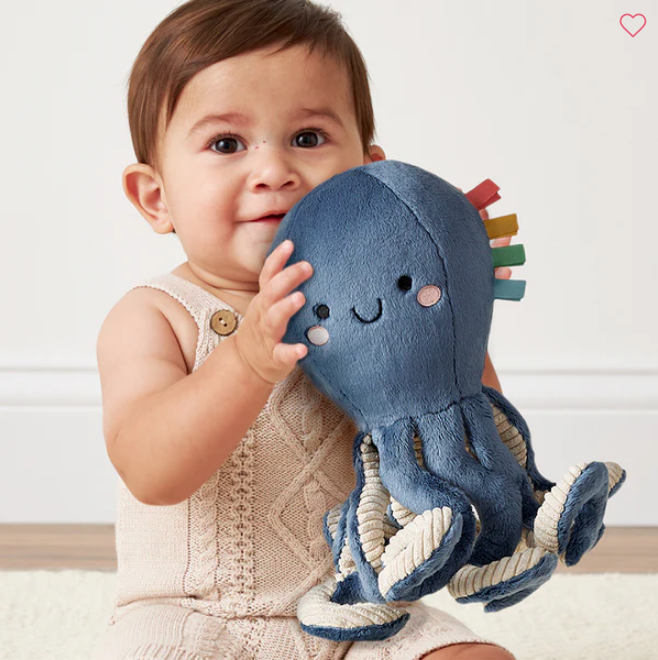 Sweetie Snuggles Plush Teething Octopus