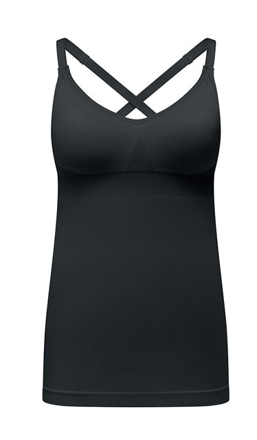 Bravado Designs Body Silk Seamless Nursing Cami in Black