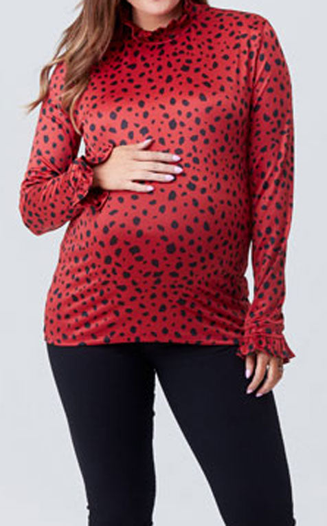 Leni Long Sleeve Maternity Top by Nom