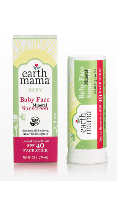 Baby Face Mineral Sunscreen Face Stick SPF 40 - 2 oz.